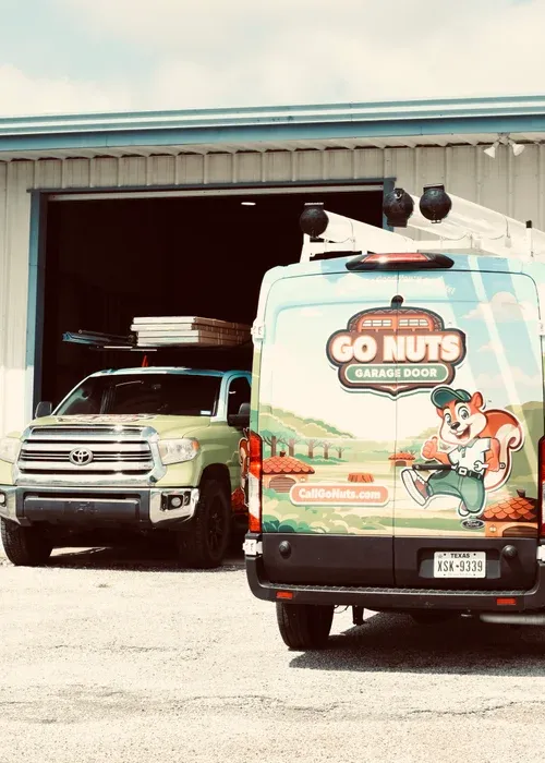 Go Nuts Garage Door technician ready to serve Fort Worth, TX